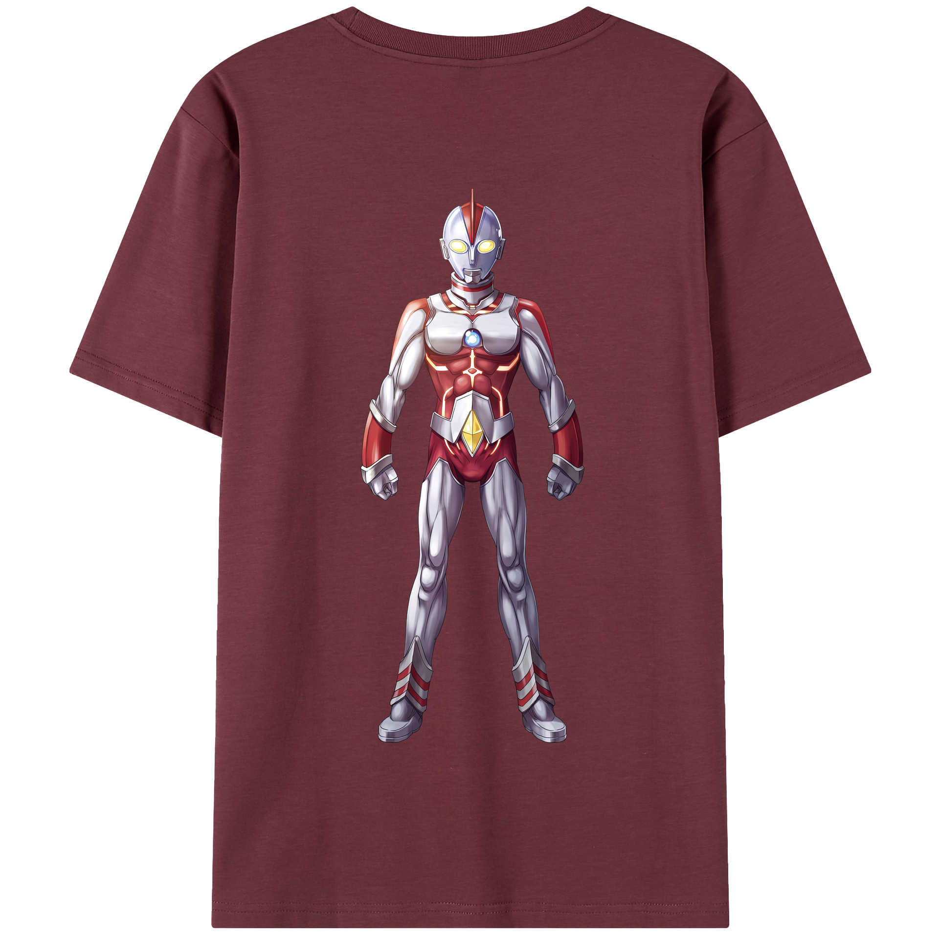 （画像用） ウルトラマン Ultraman 綿100％半袖Tシャツ（背面プリント）